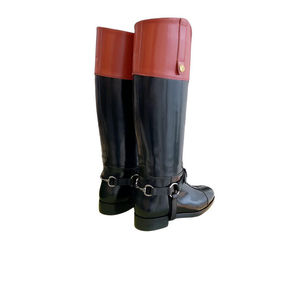GUCCI High Gloss Riding Boots