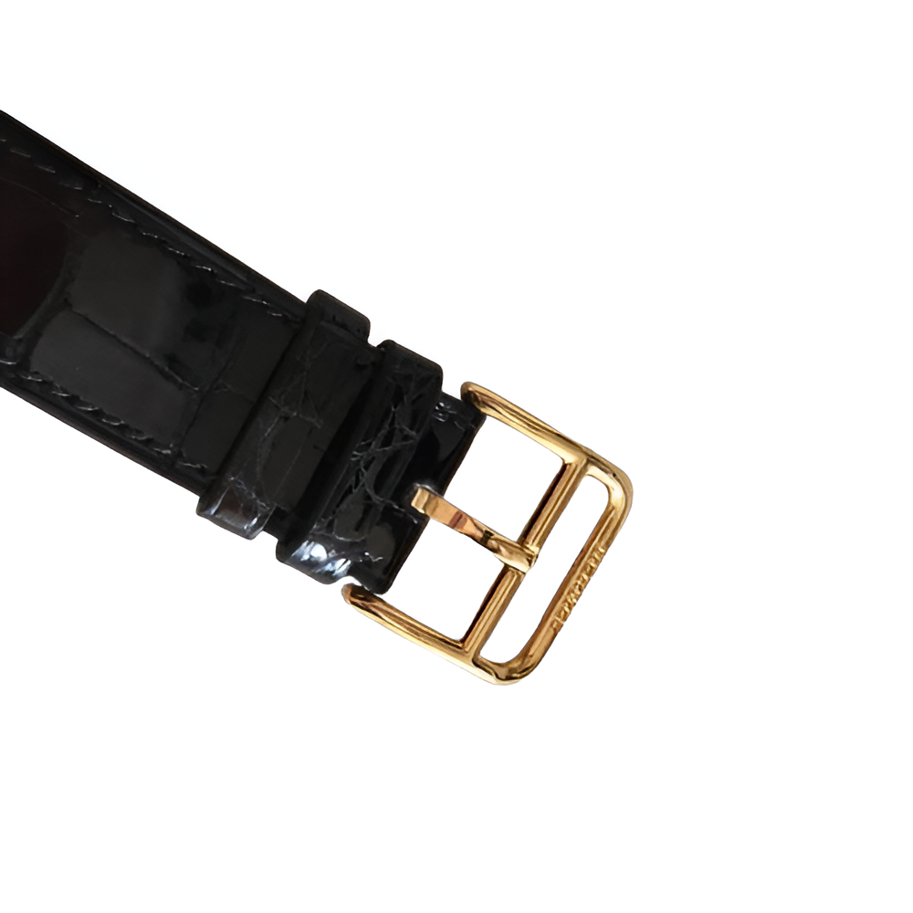 HERMÈS His & Hers Black Leather Watch Set