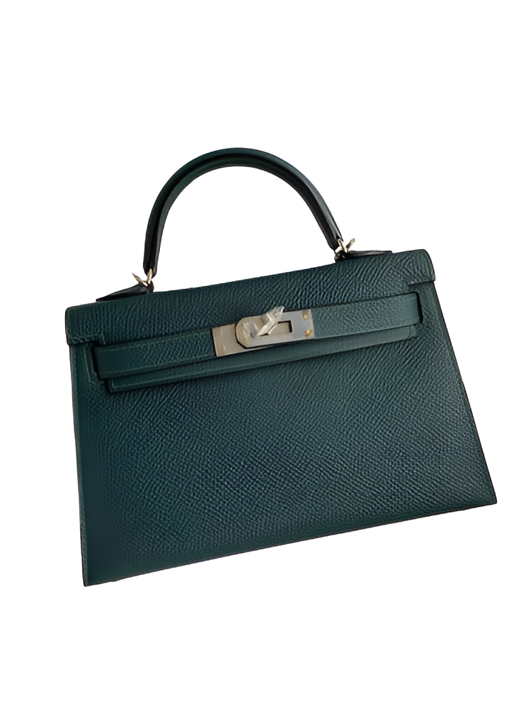 Hermes Emerald Green Handbag