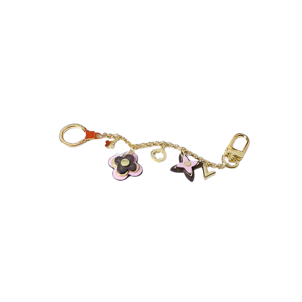 Louis Vuitton Flower Keychain Charm