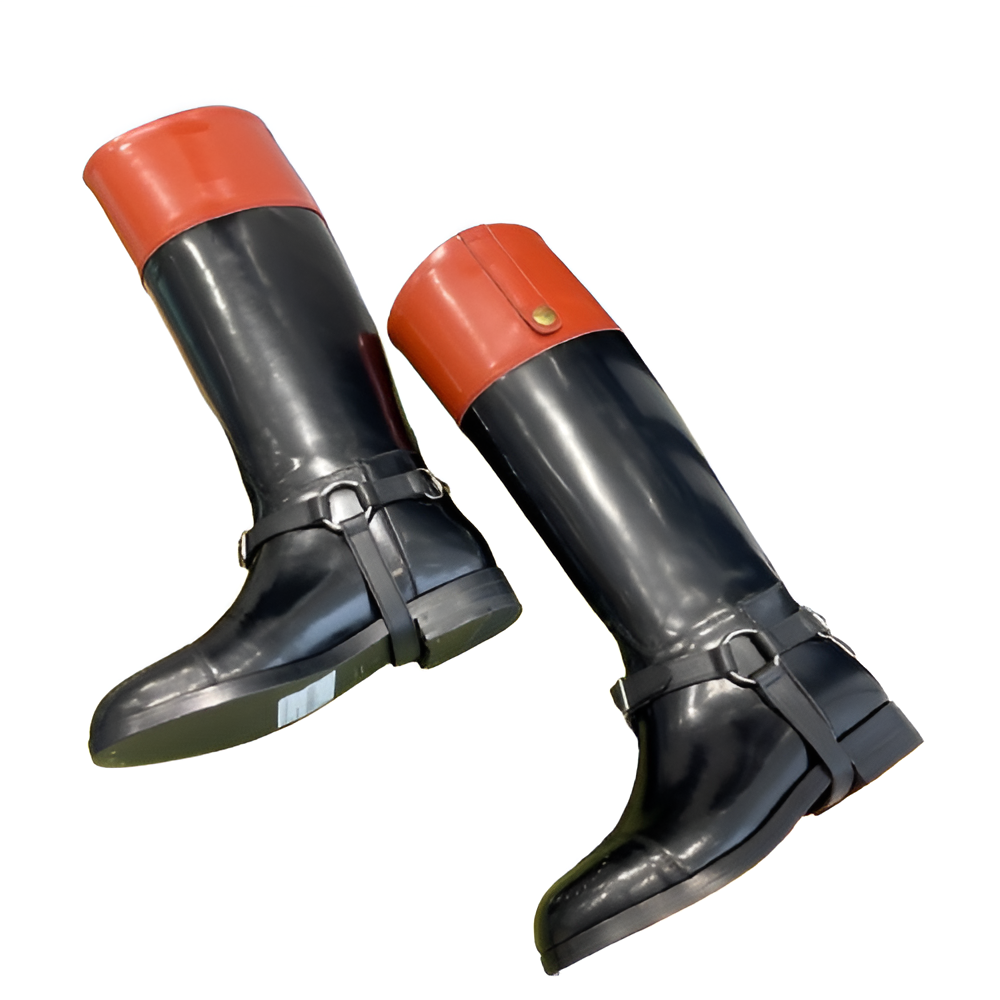 GUCCI High Gloss Riding Boots
