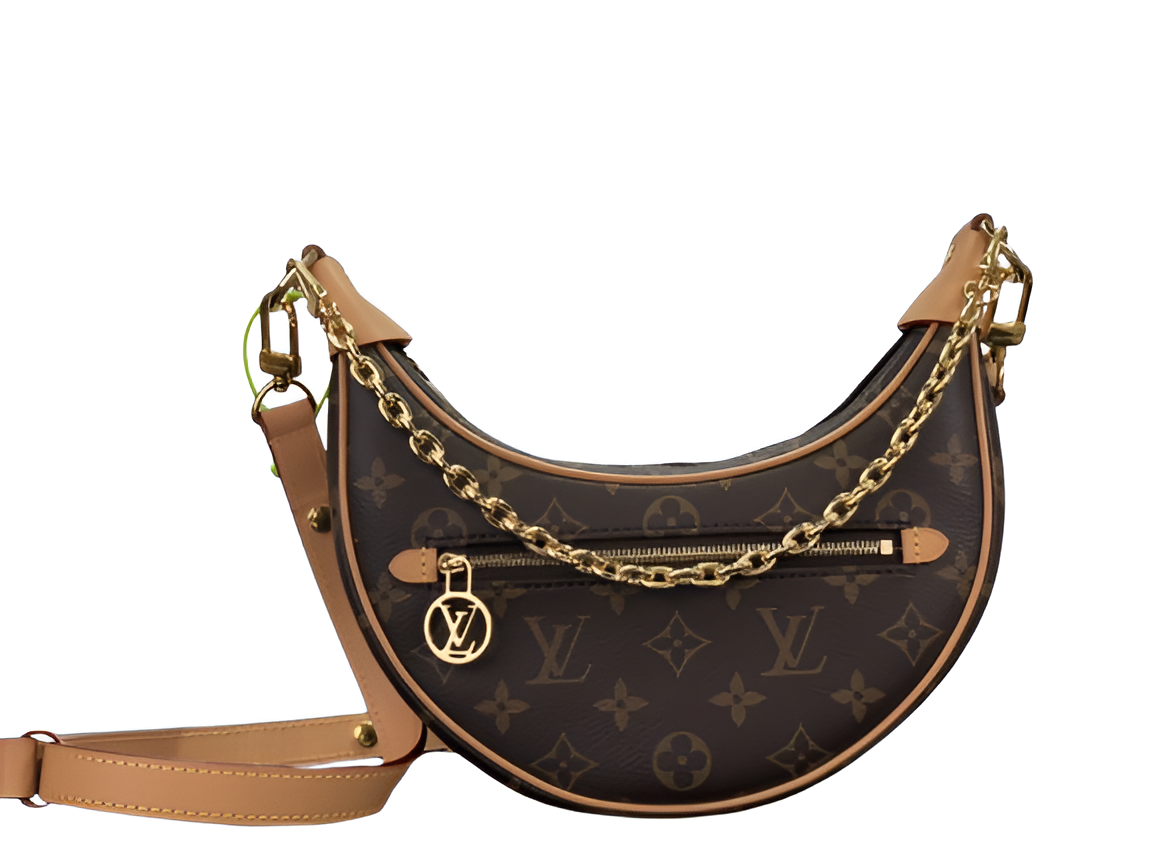 Louis Vuitton crescent-shaped crossbody bag