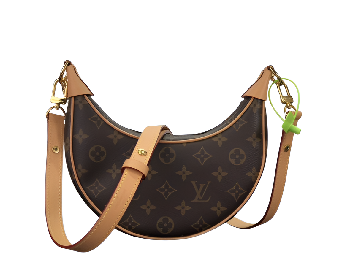 Louis Vuitton crescent-shaped crossbody bag