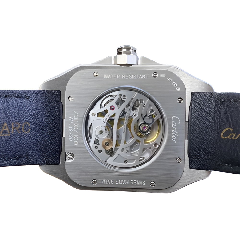 Cartier Santos Pavé Diamond Watch