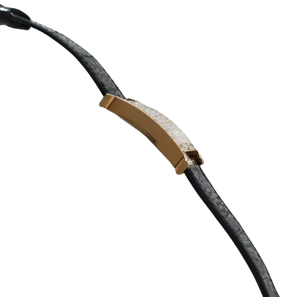 HERMÈS His & Hers Black Leather Watch Set