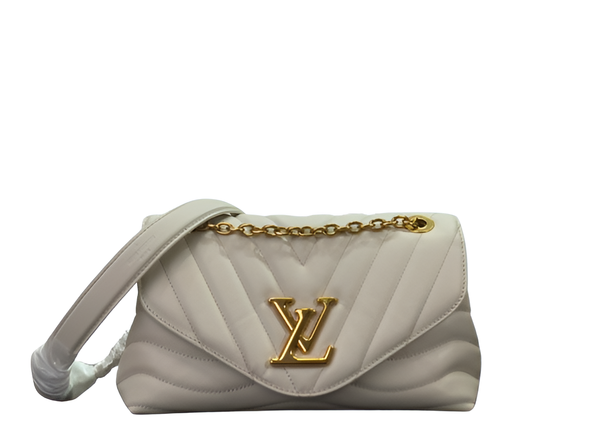 Louis Vuitton white quilted shoulder bag
