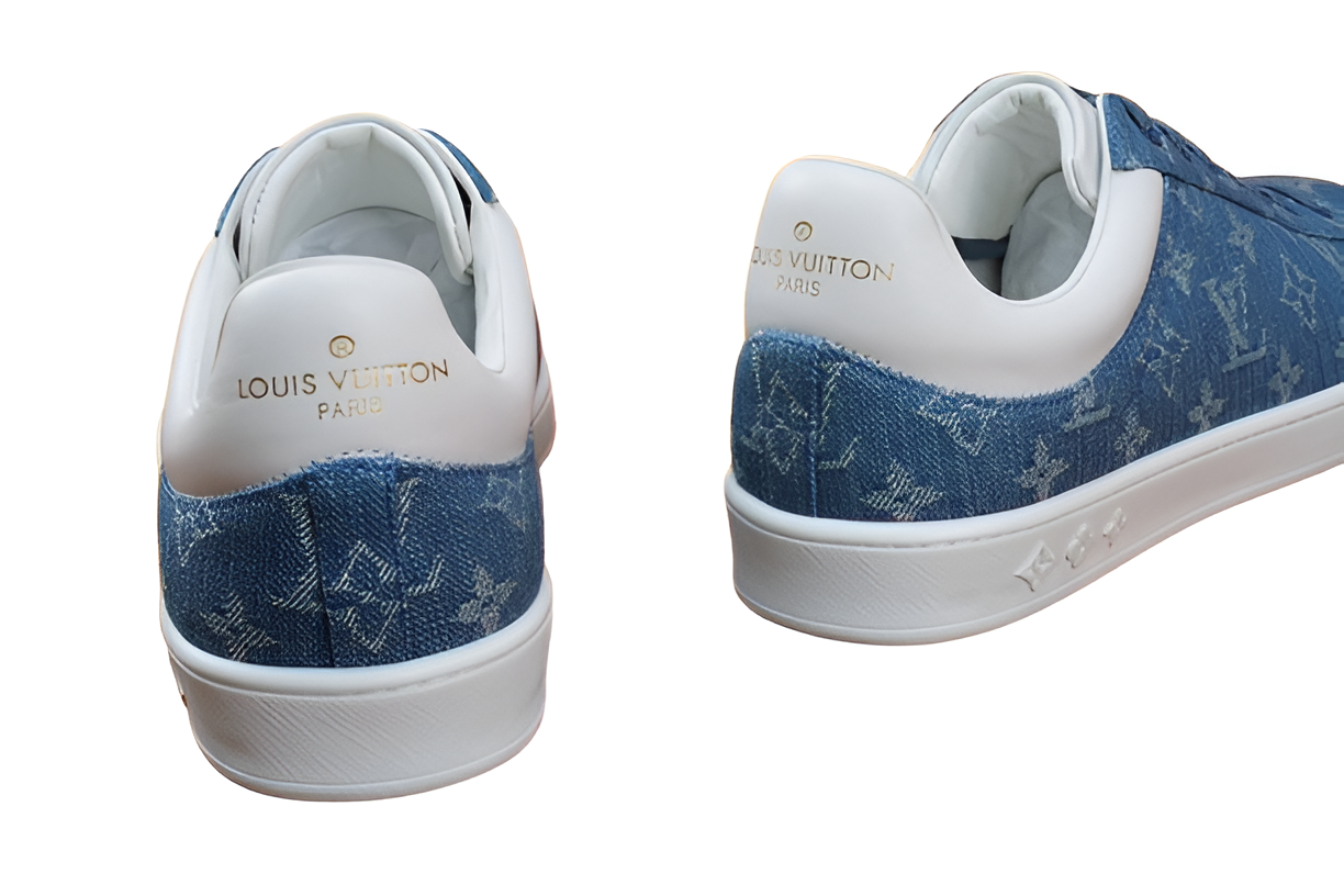 Louis Vuitton LV Denim Monogram Men's Sneakers