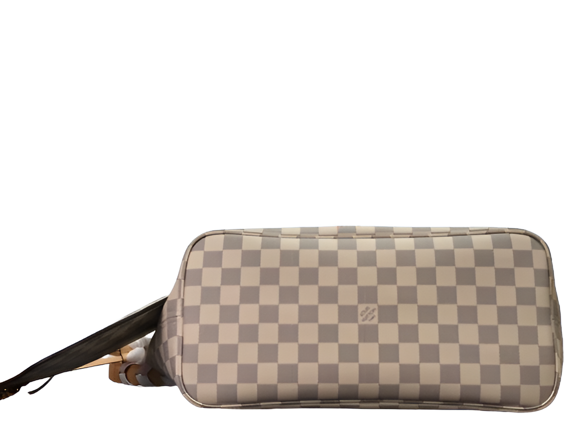 Louis Vuitton Damier checkered tote bag