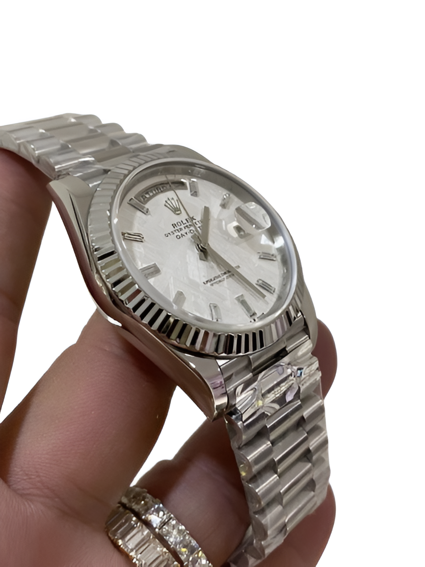 Rolex Day-Date White Gold Watch