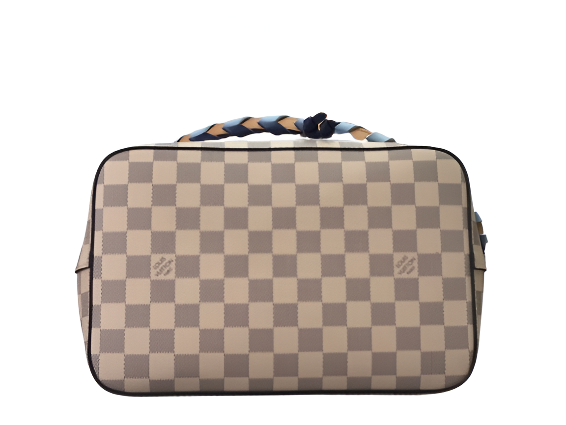 Louis Vuitton Damier checkered bucket bag