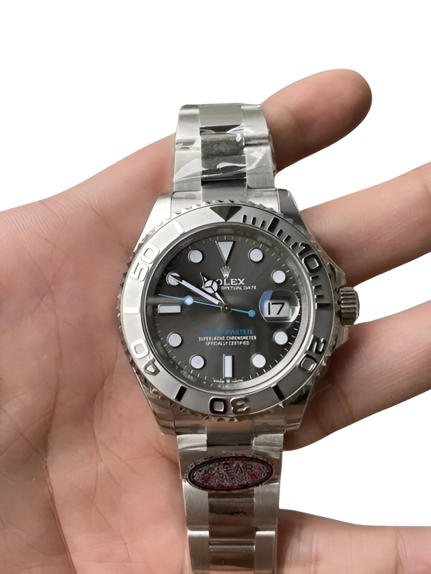 Rolex Yacht-Master Platinum Steel Watch