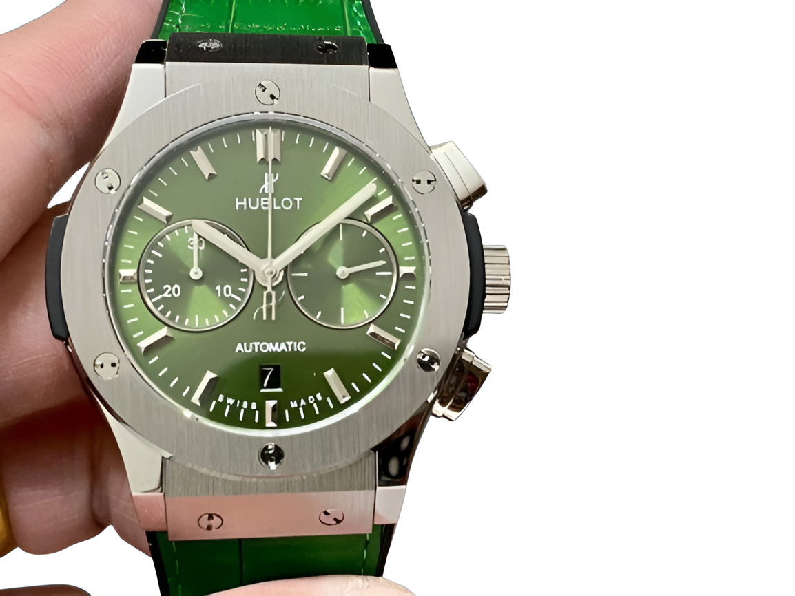 Hublot Classic Fusion Green Chronograph