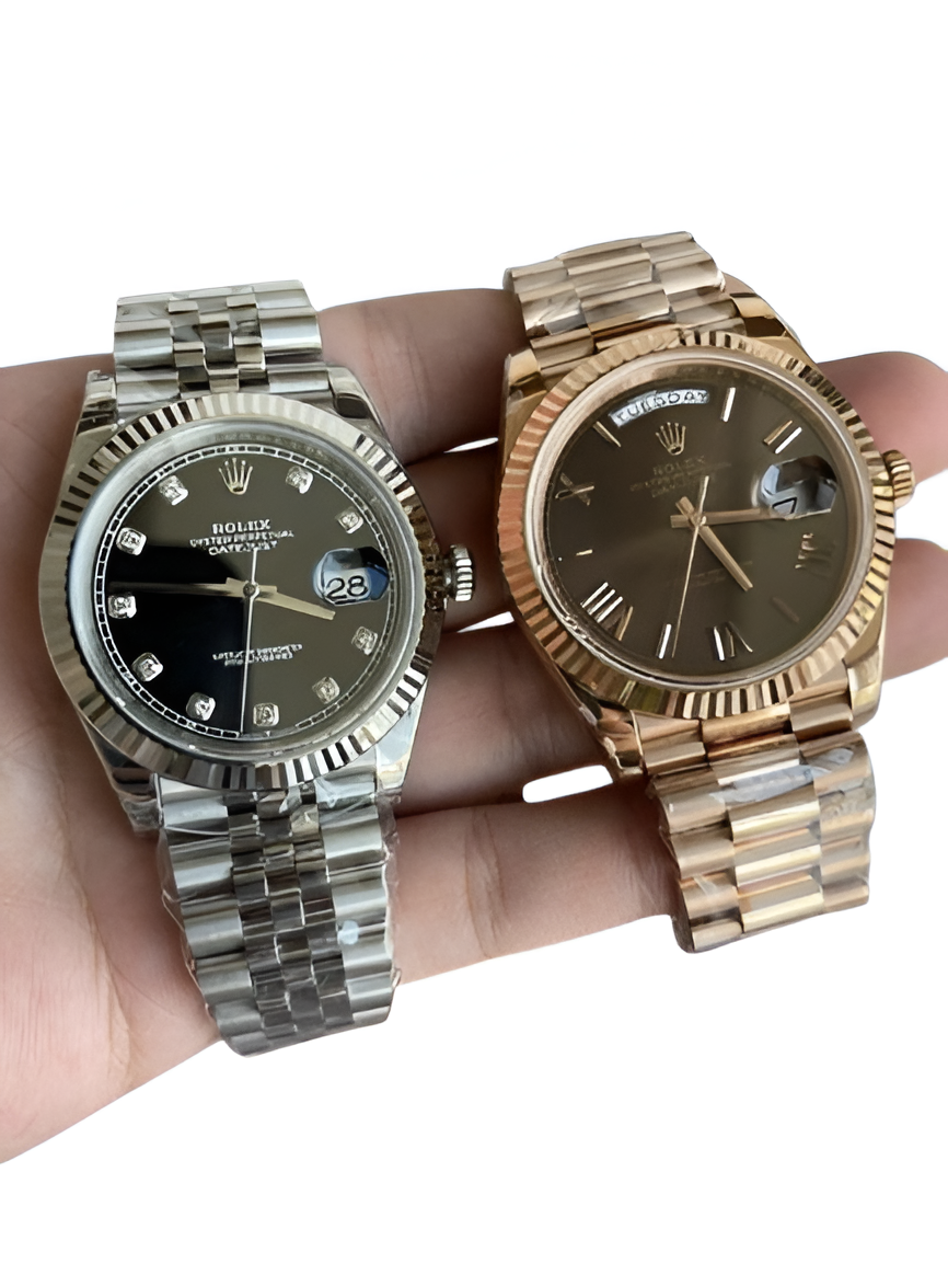 Rolex Day-Date Collection: White Gold & Rose Gold Watches