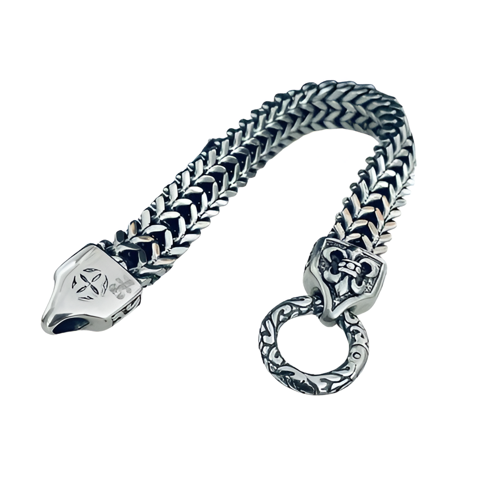 Louis Vuitton Silver Chain Bracelet