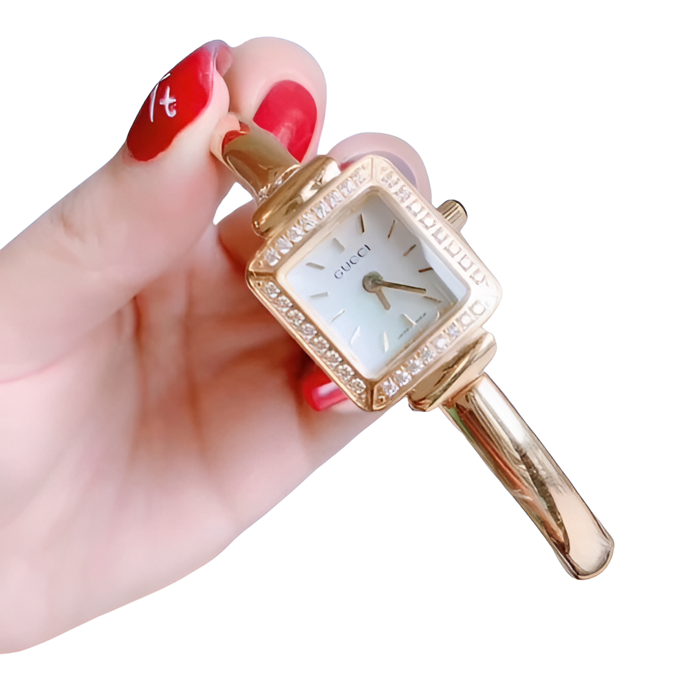 Twin Glam Bangle Watch Set - Women's Edition