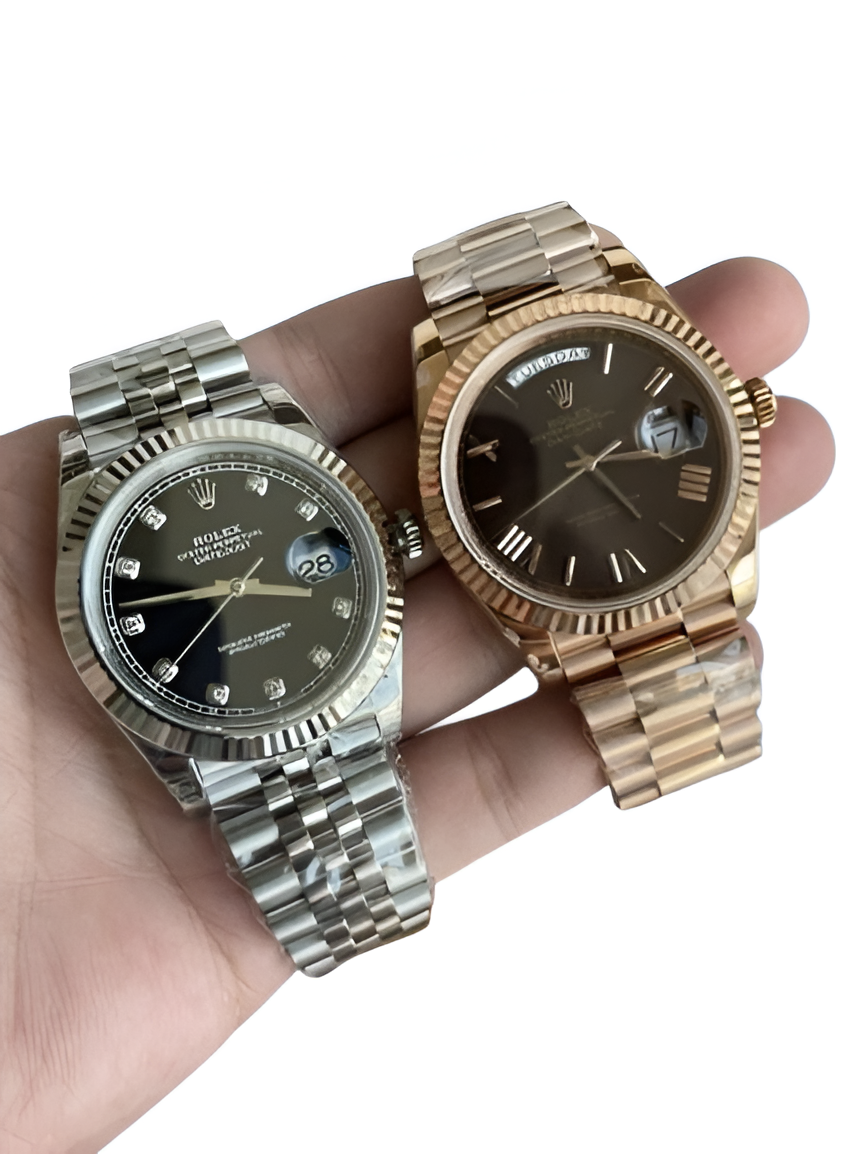 Rolex Day-Date Collection: White Gold & Rose Gold Watches