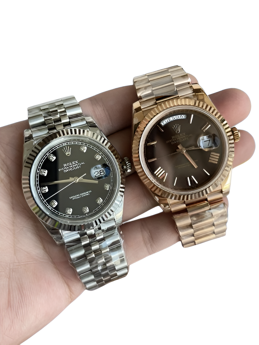 Rolex Day-Date Collection: White Gold & Rose Gold Watches