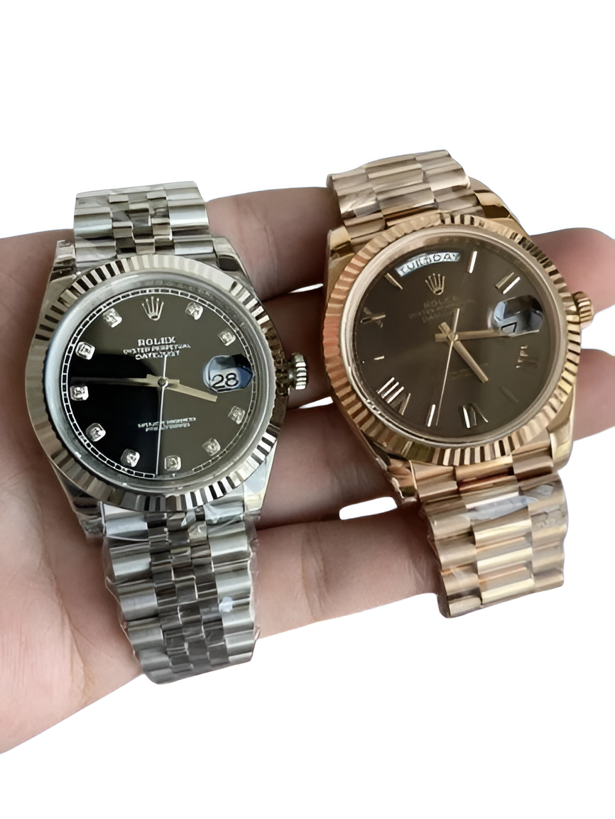 Rolex Day-Date Collection: White Gold & Rose Gold Watches
