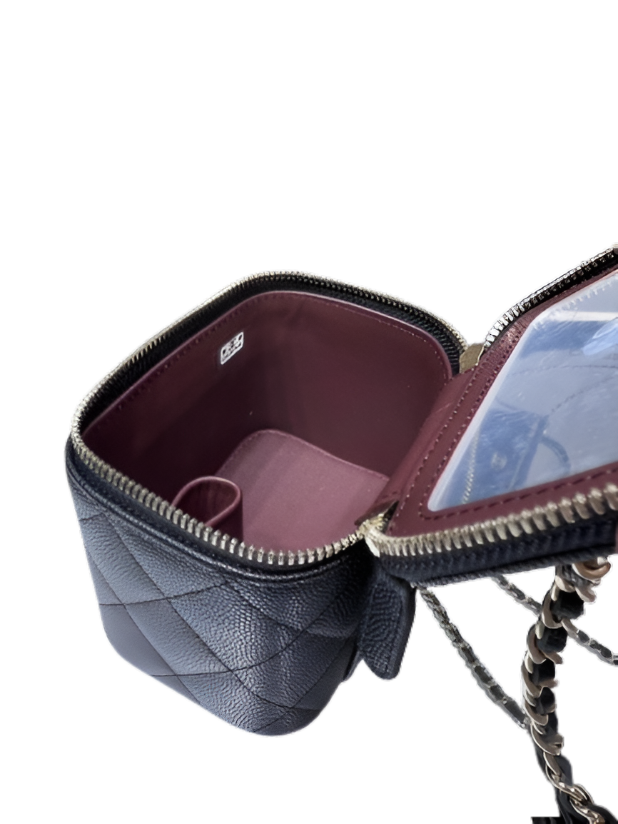 Chanel-Inspired Quilted Mini Camera Bag