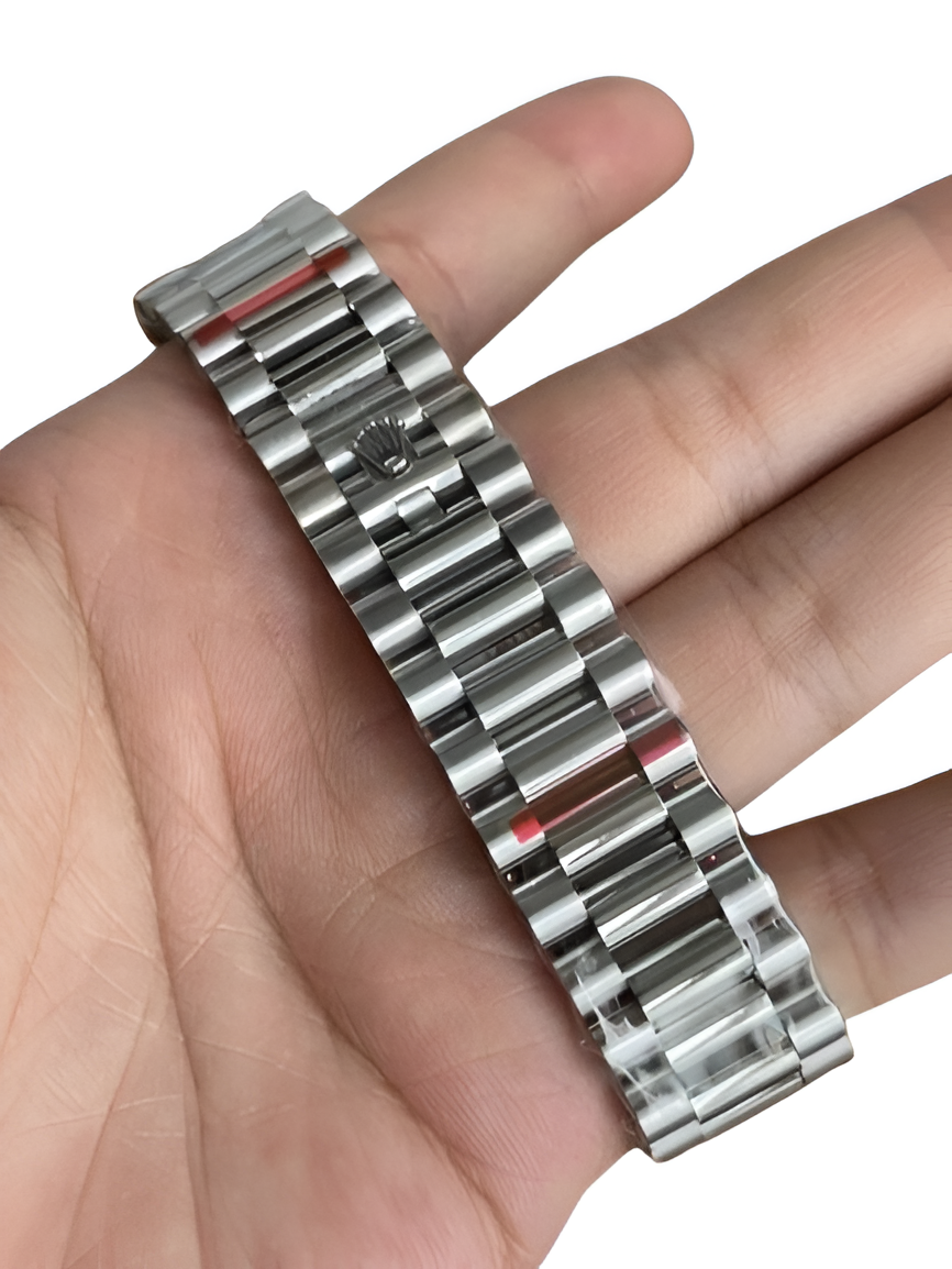 Rolex Day-Date Platinum Silver Dial Watch