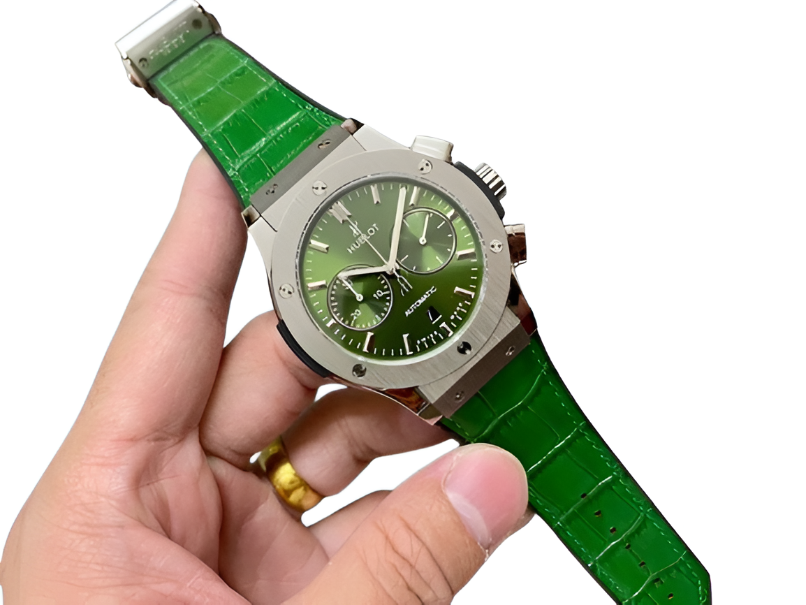 Hublot Classic Fusion Green Chronograph