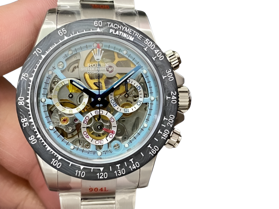 Rolex Daytona "Platinum Skeleton Edition"
