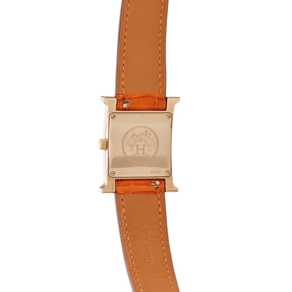 HERMÈS Diamond-Studded Watch