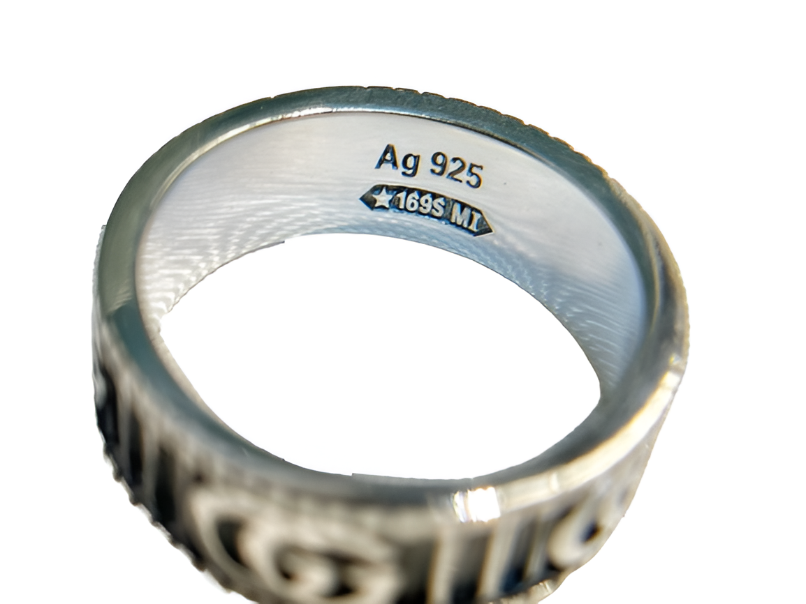 Gucci Iconic GG Silver Ring