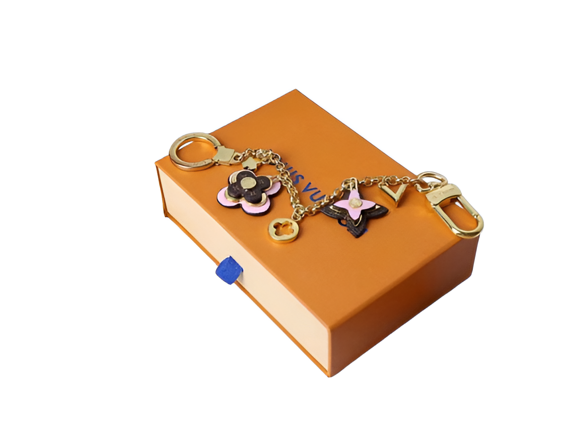 Louis Vuitton Flower Keychain Charm