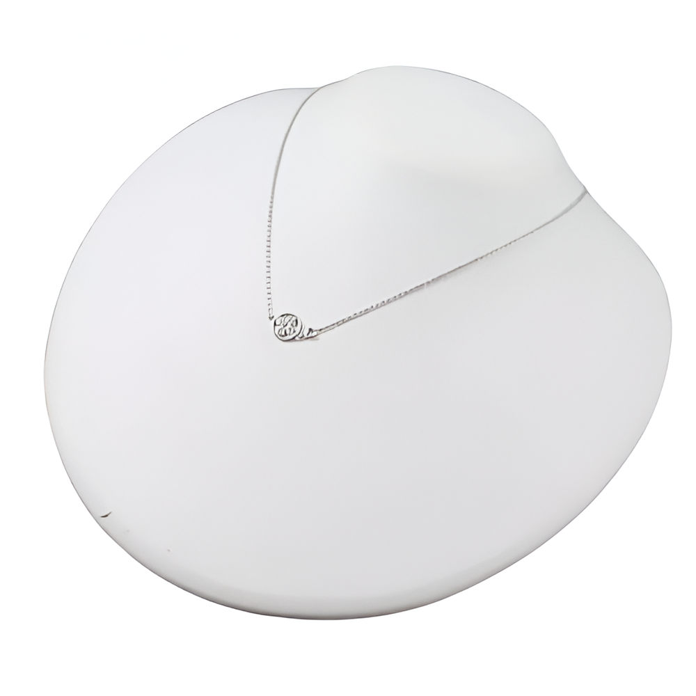 LV White Flower Pendant Necklace