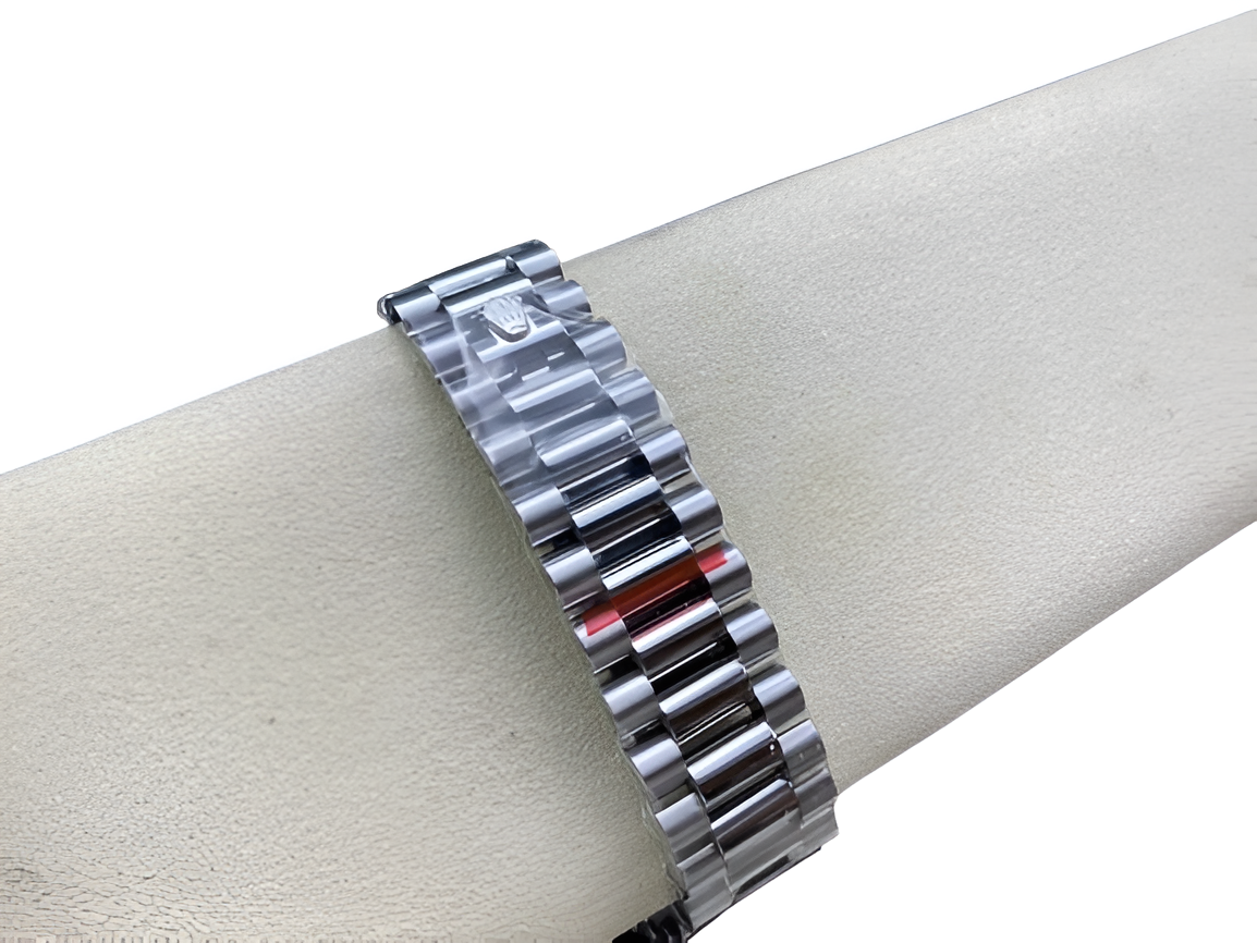 Rolex Day-Date Platinum Blue Dial Watch