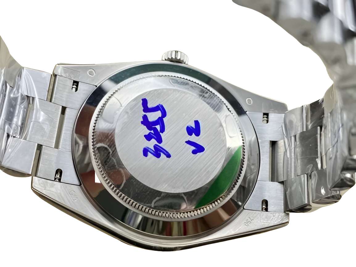 Rolex Day-Date Platinum Blue Dial Watch