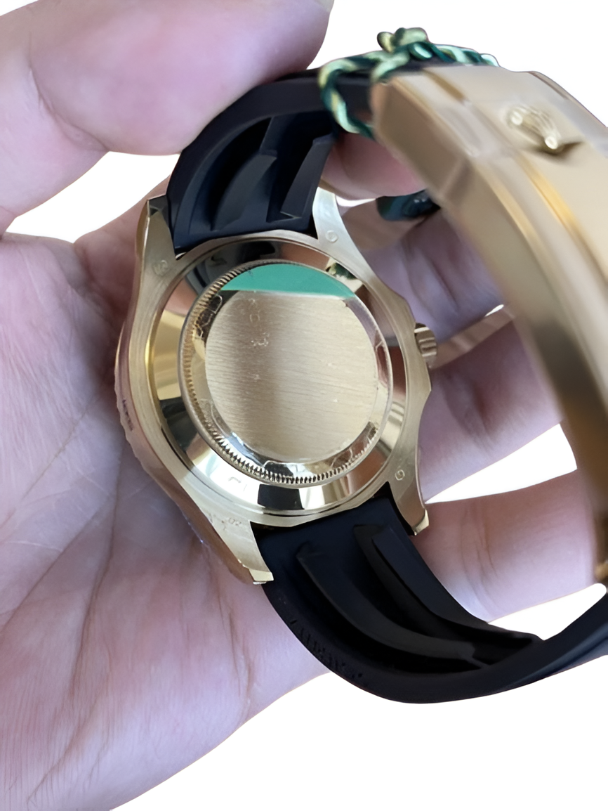 Rolex Yacht-Master Yellow Gold Black Dial Watch