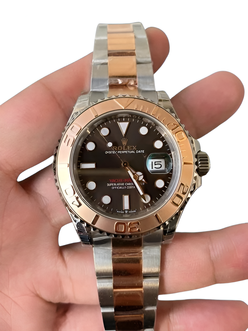 Rolex Yacht-Master Two-Tone Everose Gold & Steel Watch