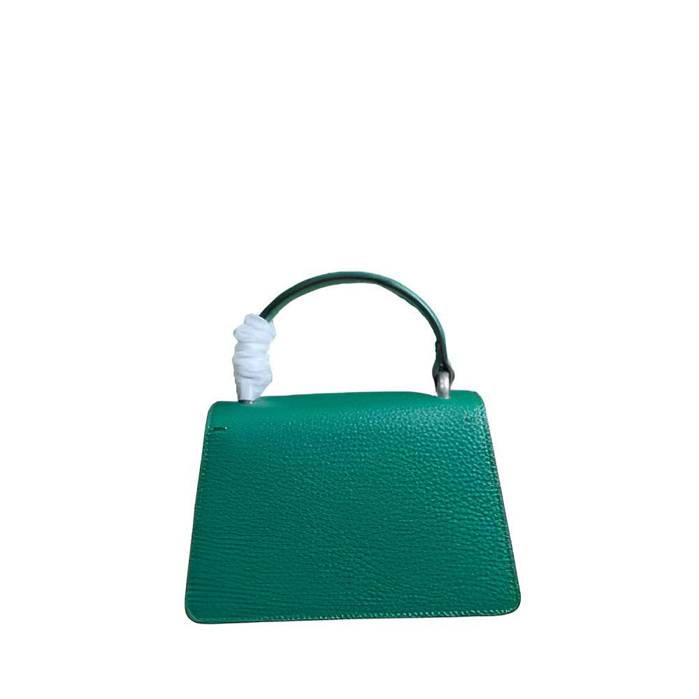 GUCCI Mini Dionysus Green Leather Bag