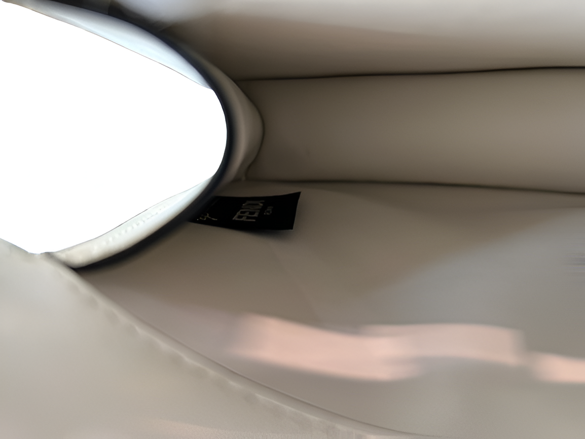 Fendi White Leather Top Handle Bag