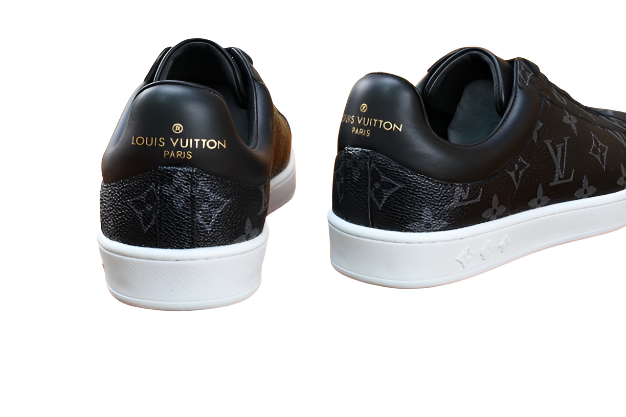 Louis Vuitton LV Monogram Black Men's Sneakers