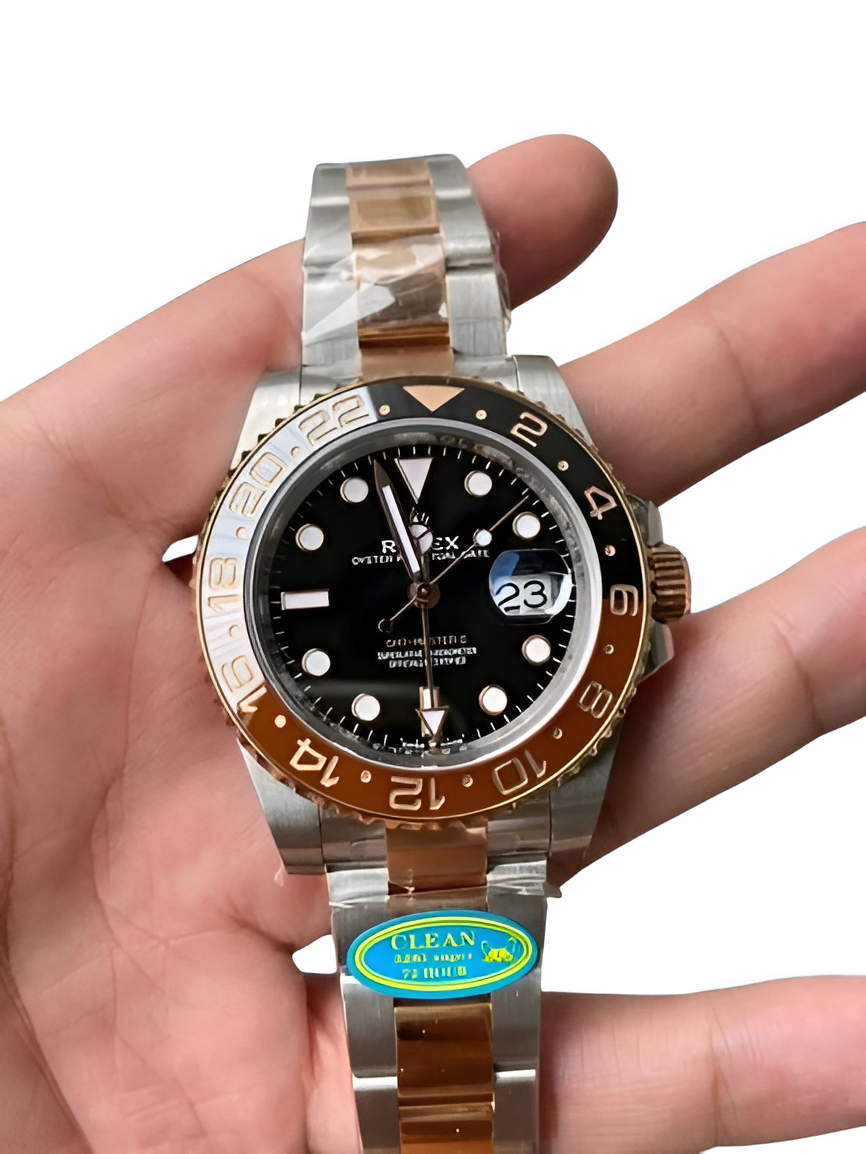 Rolex GMT-Master II Two-Tone Everose Gold & Steel Watch