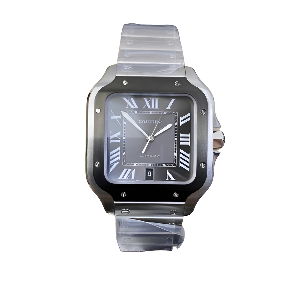 Cartier Santos Black Dial