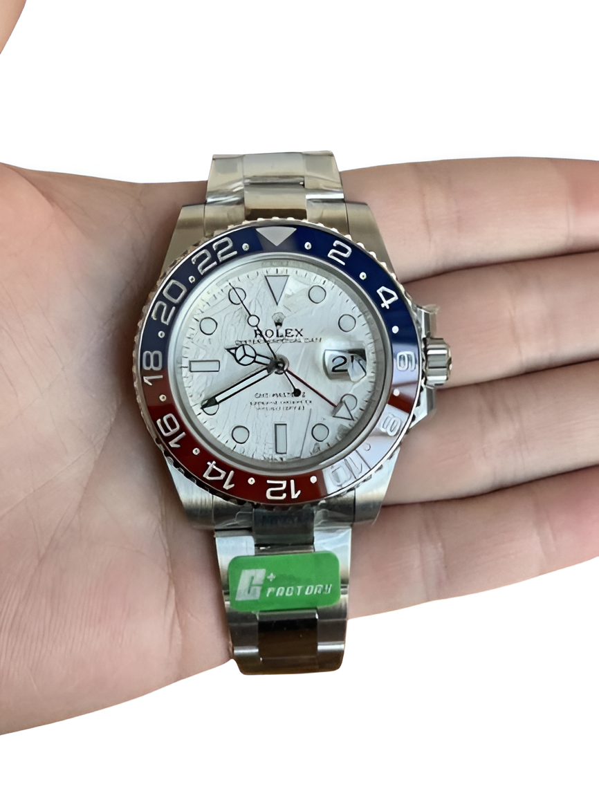 Rolex GMT-Master II "Pepsi" Meteorite Dial Watch
