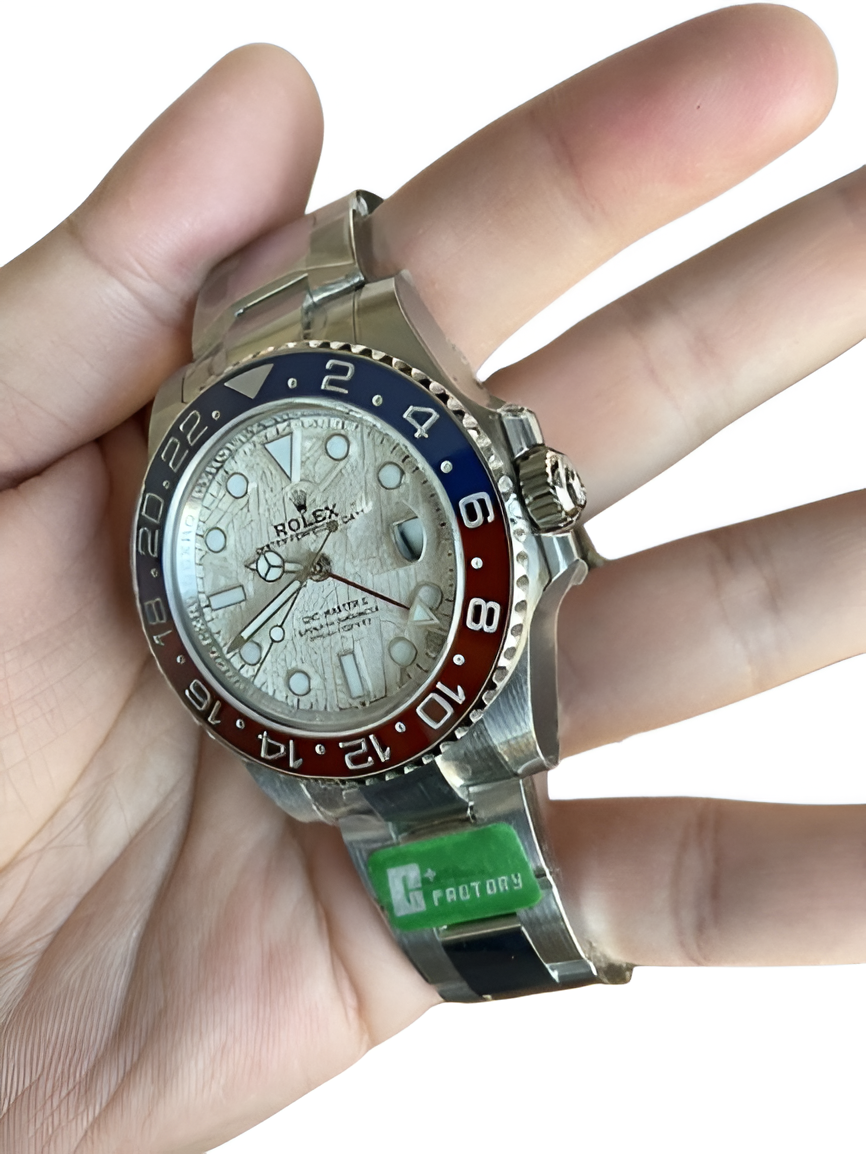 Rolex GMT-Master II "Pepsi" Meteorite Dial Watch