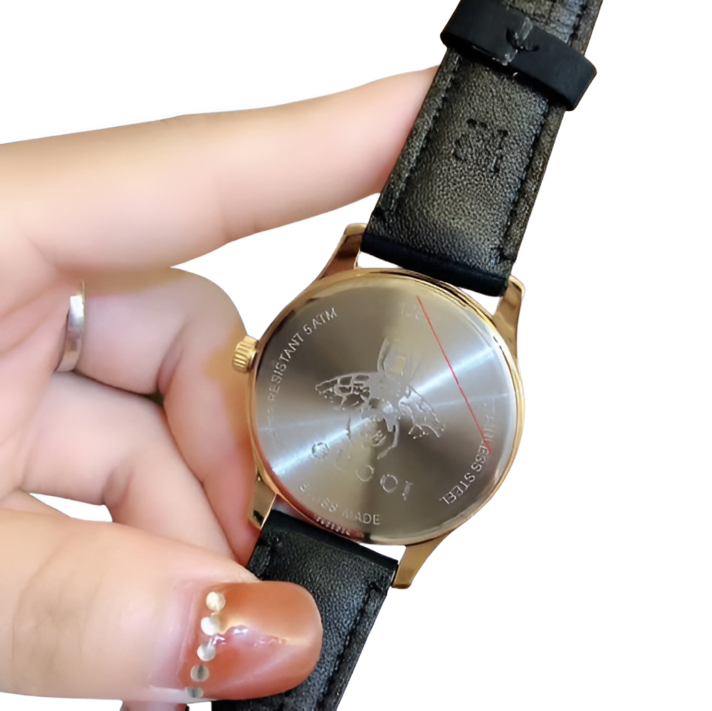 Gold Starry Charm Watch - Women's Edition