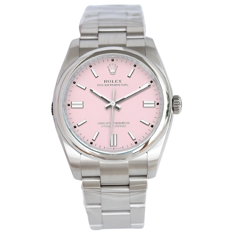 Rolex Oyster Perpetual Black Dial Watch