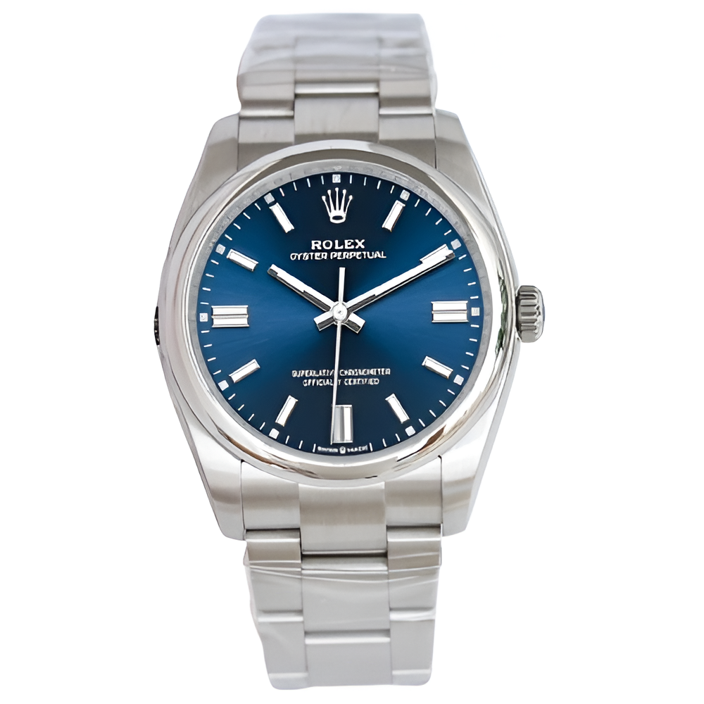 Rolex Oyster Perpetual Black Dial Watch