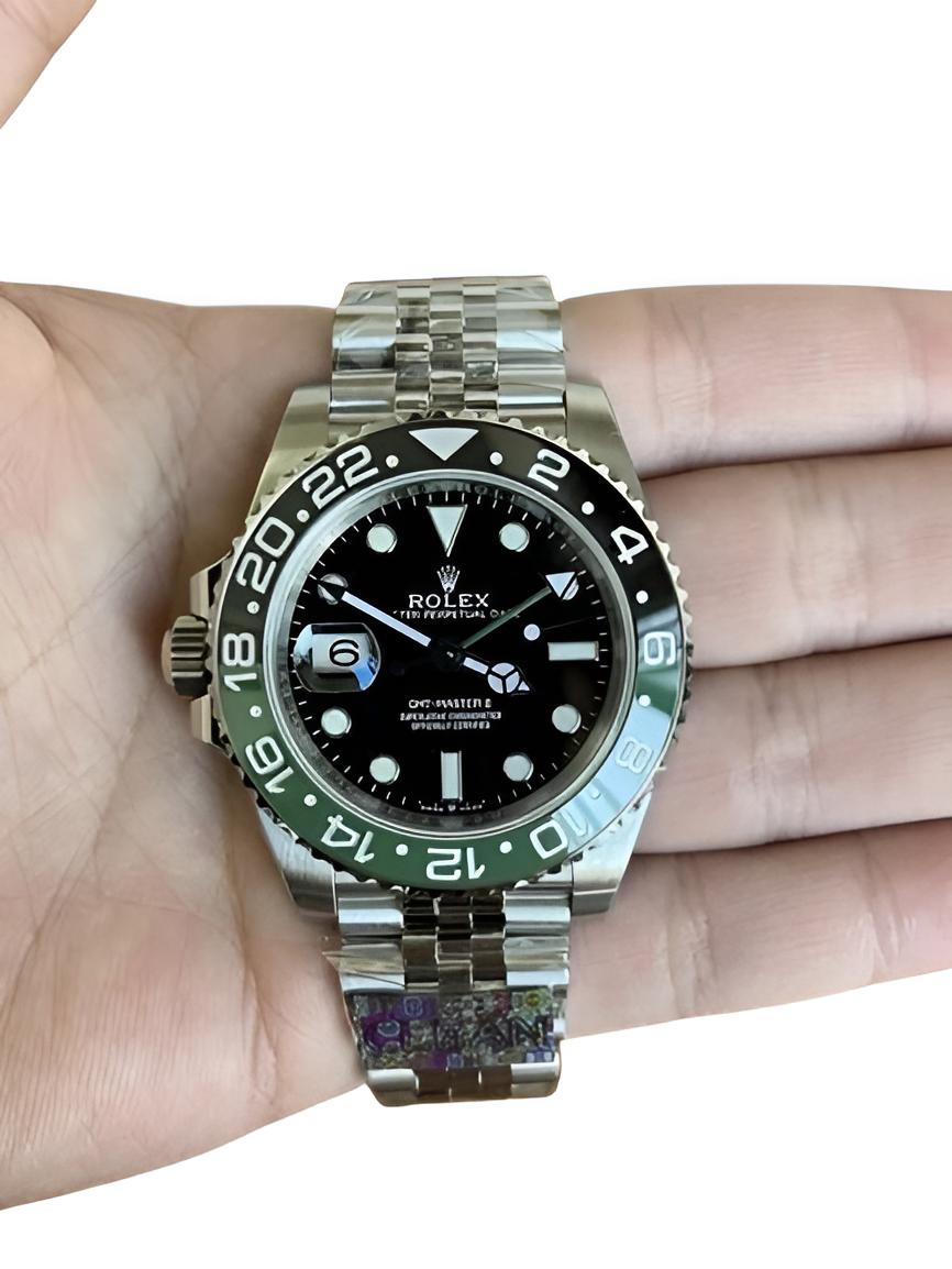 Rolex GMT-Master II "Sprite" Green & Black Bezel Watch