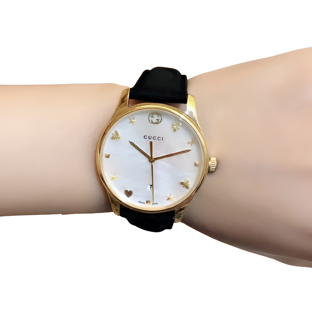 Gold Starry Charm Watch - Women's Edition
