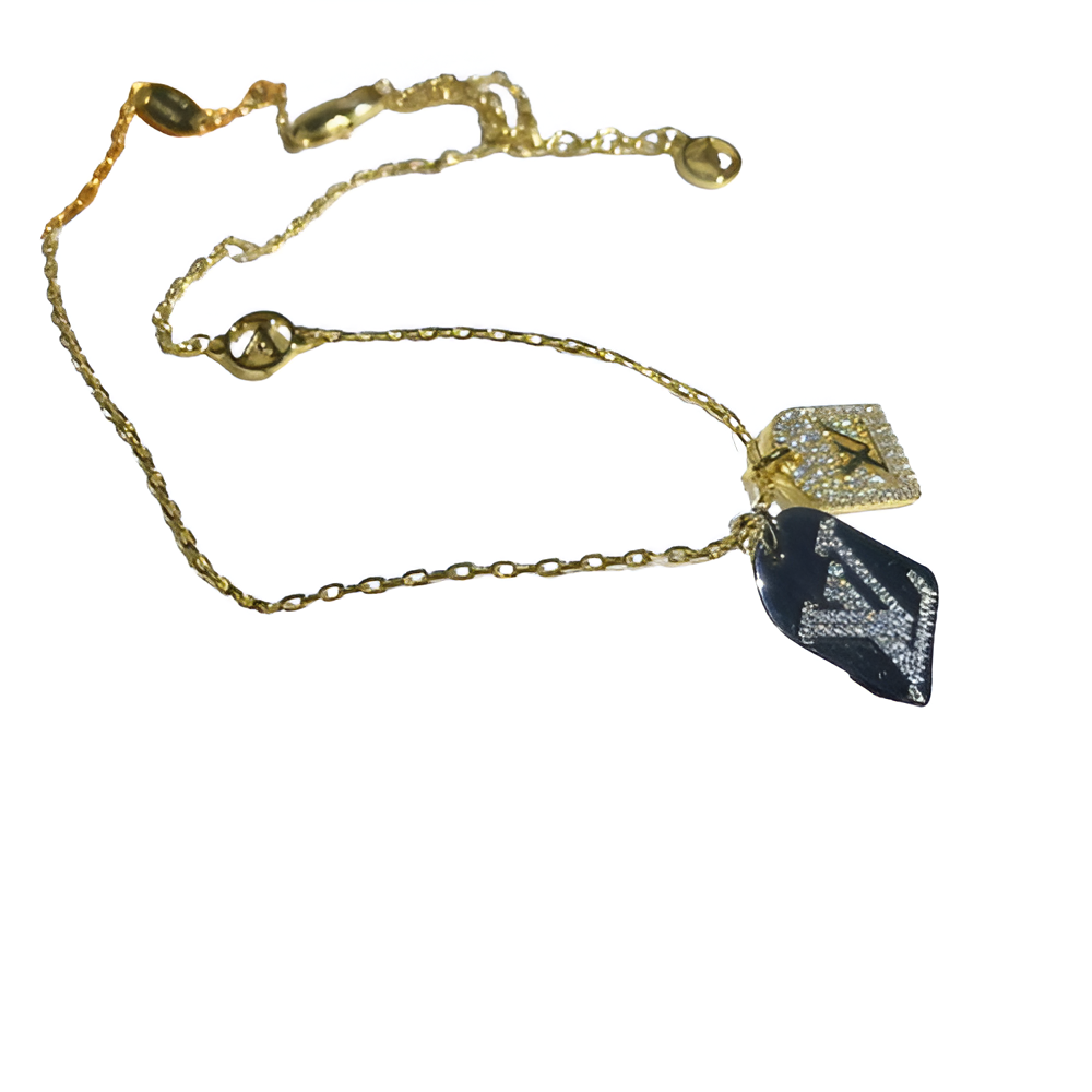 Louis Vuitton Double Charm Necklace for Women