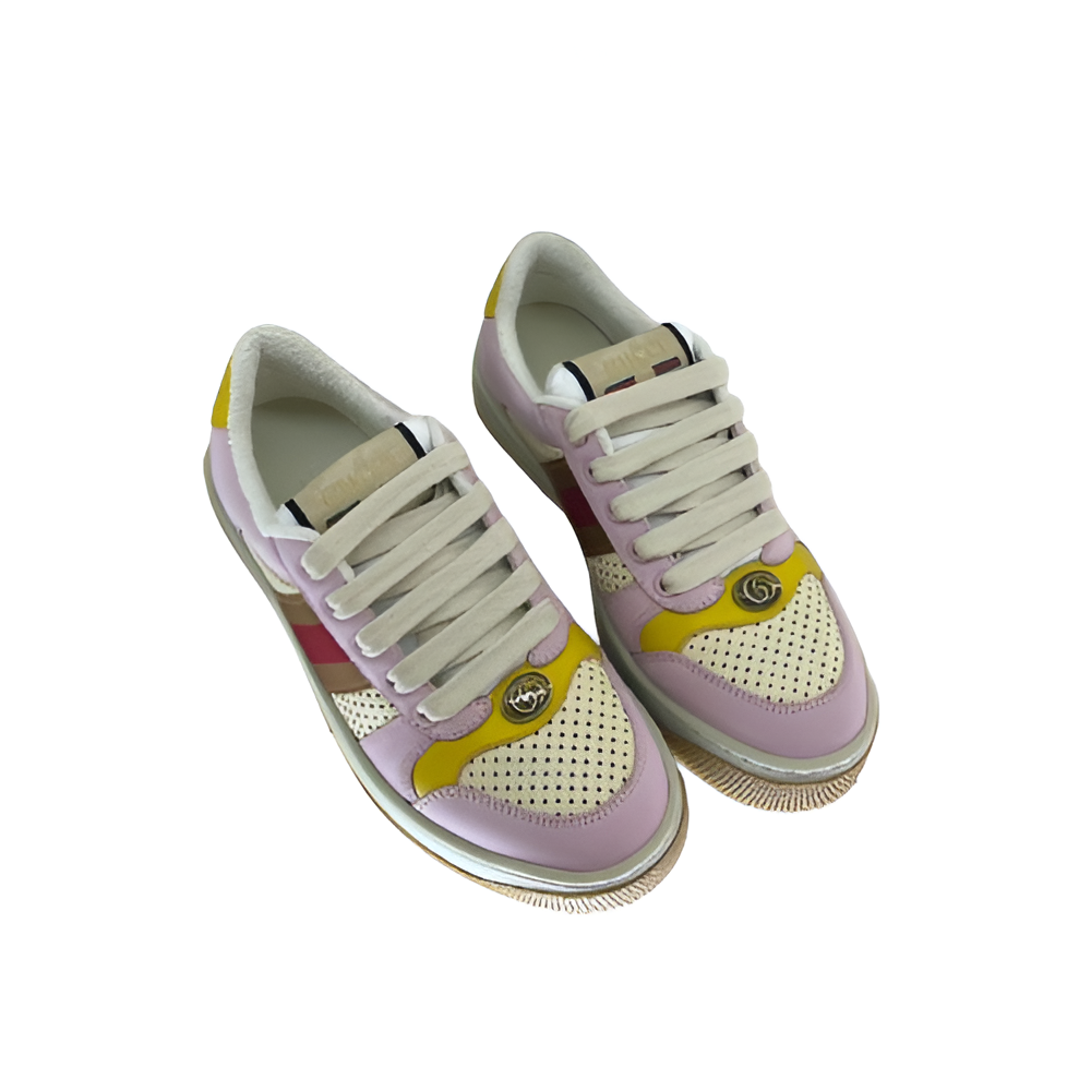 GUCCI Women's Multicolor Sneakers with GG Logo
