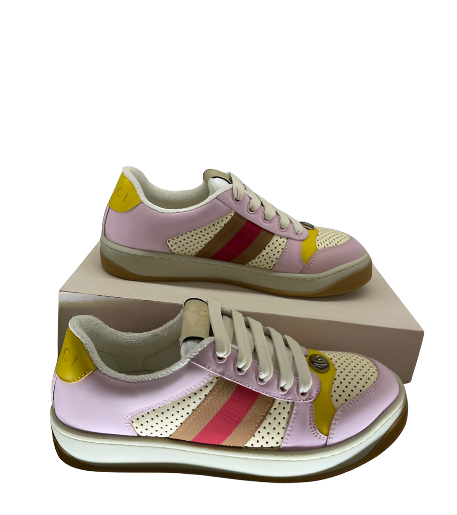 GUCCI Women's Multicolor Sneakers with GG Logo
