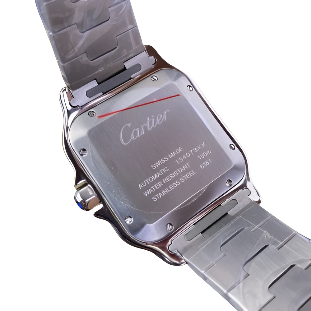 Cartier Santos White Dial